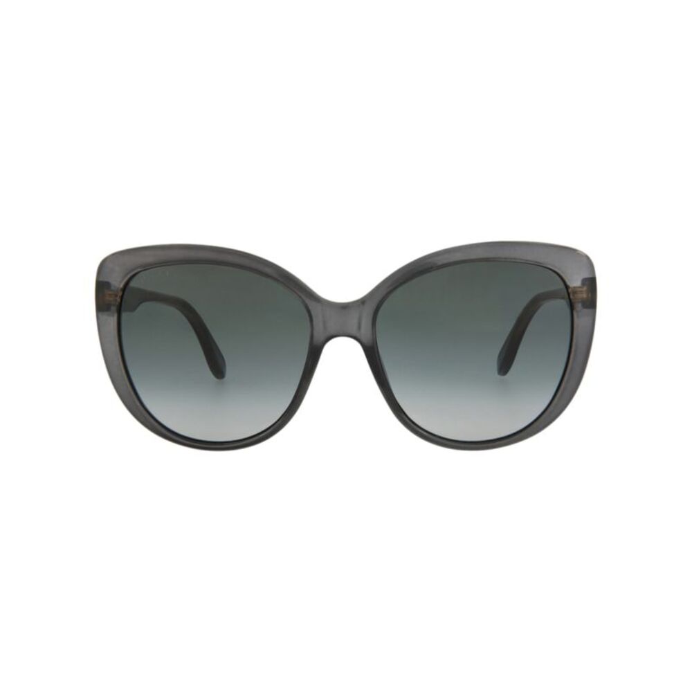 Gucci Cat Eye-Frame Injection Sunglasses Grey Womens